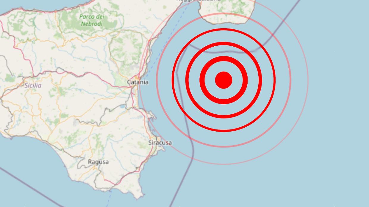 scossa di terremoto oggi in sicilia