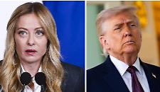 Giorgia Meloni, Donald Trump