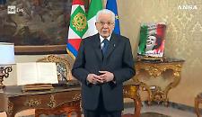 Mattarella: &laquo;Ripugnante chi nega la pace perch&eacute; si sente pi&ugrave; forte&raquo;