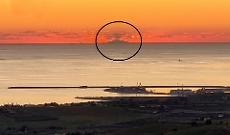 Da Agrigento la sagoma di Pantelleria: l'effetto che rende visibile ciò che è impossibile vedere