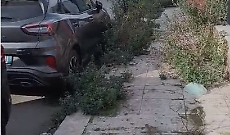 Il marciapiede di via Bernini