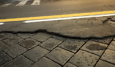 Manto stradale danneggiato