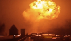 Esplode un'autobotte: panico sull'autostrada A1. Le immagini