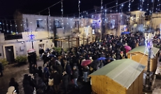 Neppure la pioggia ferma il presepe vivente di Monterosso Almo