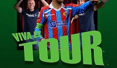 Viva El Tour: Lele Adani,&nbsp;Antonio&nbsp;Cassano e Nicola Ventola a Catania. Ospite speciale Giuseppe Mascara