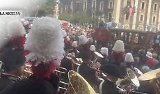 Festa di Sant'Agata, l'arrivo della Carrozza del Senato in piazza Stesicoro