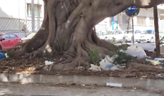Catania, rifiuti in via Sant'Euplio