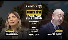 Referendum il confronto tra le ragioni del "S&igrave;" e del "No" in diretta