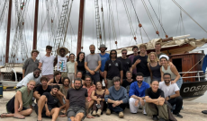 The Ark of change, il cantautore modicano Giovanni Caccamo ha concluso la traversata dell'Atlantico