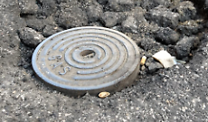 Catania via Papale: dissesto del manto stradale