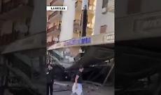Due operai morti a Palermo nel crollo di una gru: il video dalla zona della tragedia