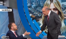 Vespa sbotta contro Provenzano in studio: &laquo;Non glielo consento!&raquo;. E il botta e risposta diventa un caso