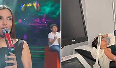 Elettra Lamborghini pallida a Canzonissima: ecco cosa le &egrave; successo