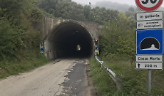 galleria di Cozzo Morto sulla tratta tra Corleone e Bisacquino