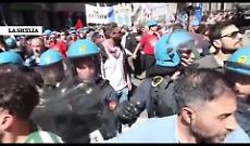 Tensioni al corteo del 25 aprile a Milano: la Brigata ebraica si stacca, cori pro-Palestina e controlli della polizia