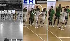 Torino, scandalo nel futsal: pugno in faccia al brasiliano della Meta Catania Bocao. Il video