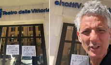 &laquo;Non si vende&raquo;: Fiorello e Arbore difendono il Teatro delle Vittorie, tempio della tv italiana