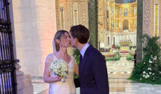 Nozze da fiaba a Monreale tra Charles Forte e Georgie Wright