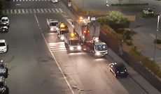 Catania, autocompattatori in via Imperia