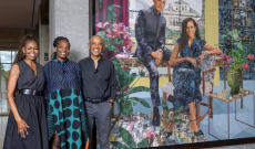Barack Obama, Michelle e un ritratto che (forse) fuga ogni dubbio sulla crisi di coppia