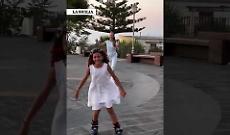 A Malfa i bimbi pattinano con una leggenda: Carolina Kostner