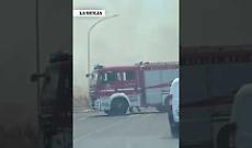 Lentini: fiamme alte e paura per un incendio (Video) 