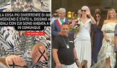 Aurora Ramazzotti e il "dissing" sulle infradito a Militello: "Non so fare le valigie"