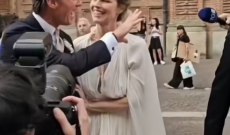 Il s&igrave; dopo 25 anni d'amore di Eva Herzigov&aacute; e Gregorio Marsiaj