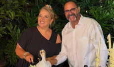 Nozze a sorpresa per gli invitati a Motta S. Anastasia: il s&igrave; di Costanza e Giuseppe "celato" da un invito diverso