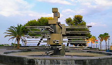 Fontana della Vela di piazza Europa