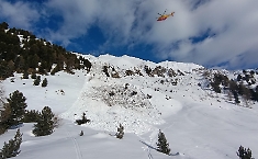 Valanga in Val di Susa, ci sono persone coivolte