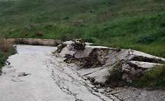 Frana la strada di collegamento tra Favara e Naro, disposta la chiusura immediata