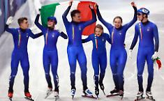 Impresa italiana a Milano-Cortina nello short track: oro in staffetta mista