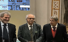 Il poeta modicano Domenico Pisana premiato a Roma nella sala Zuccari del Senato