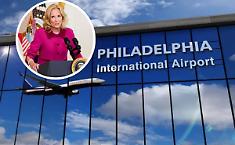 Paura all'aeroporto di Philadelphia: un agente della scorta dell'ex First Lady Jill Biden si &egrave; sparato ad una gamba