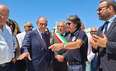 Ciclone Harry, Schifani a Portopalo di Capo Passero: &laquo;Interventi al porto finiti in anticipo, infrastruttura ripristinata&raquo;