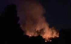 Fiamme nella riserva del Pino d'Aleppo, a Vittoria situazione critica