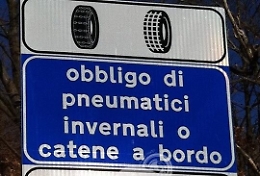 Catene a bordo e pneumatici invernali: ecco dove c'è l'obbligo in Sicilia
