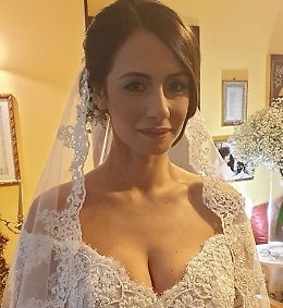 Ex tronista di Uomini e Donne sposa a Milazzo con un abito principesco