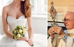 Ribera, don Antonio: «Basta spose scollacciate che entrano nel Tempio di Dio»