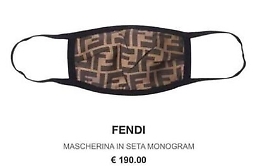 Coronavirus, a ruba la mascherina griffata da 190 euro