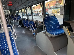 Coronavirus, pulizia straordinaria per gli autobus della Tua (Trasporti urbani Agrigento)