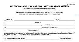 Coronavirus, ecco l'autocertificazione per i siciliani