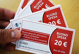 Donati al comune di Agrigento 100mila euro di buoni spesa