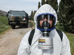 Messina, l'Esercito avvia la sanificazione della sede del Comune