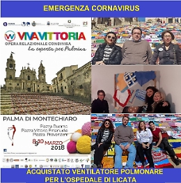 Coronavirus, Fidapa e comune di Palma di Montechiaro acquistano ventilatore per l'ospedale di Licata