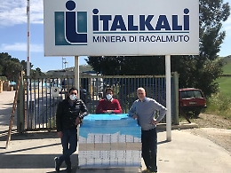 Coronavirus, al comune di Palma di Montechiaro arrivano 2 mila chilogrammi di sale