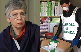 Le mascherine fuorilegge della Pivetti in Sicilia: è indagata a Siracusa