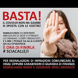 Coronavirus, task force per contrastare parrucchieri ed estetisti abusuvi