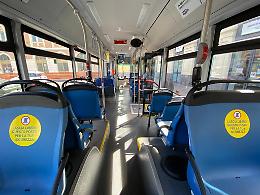 Coronavirus, su mezzi Amt di Catania scatta Fase2 con bollini e segnaletiche